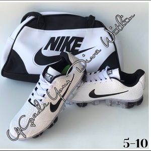 Womans White and Black Nike Set